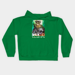 OG DJ - The Club Can't Even Handle Me Right Meow Kids Hoodie